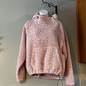 VS PINK SHERPA HOODIE